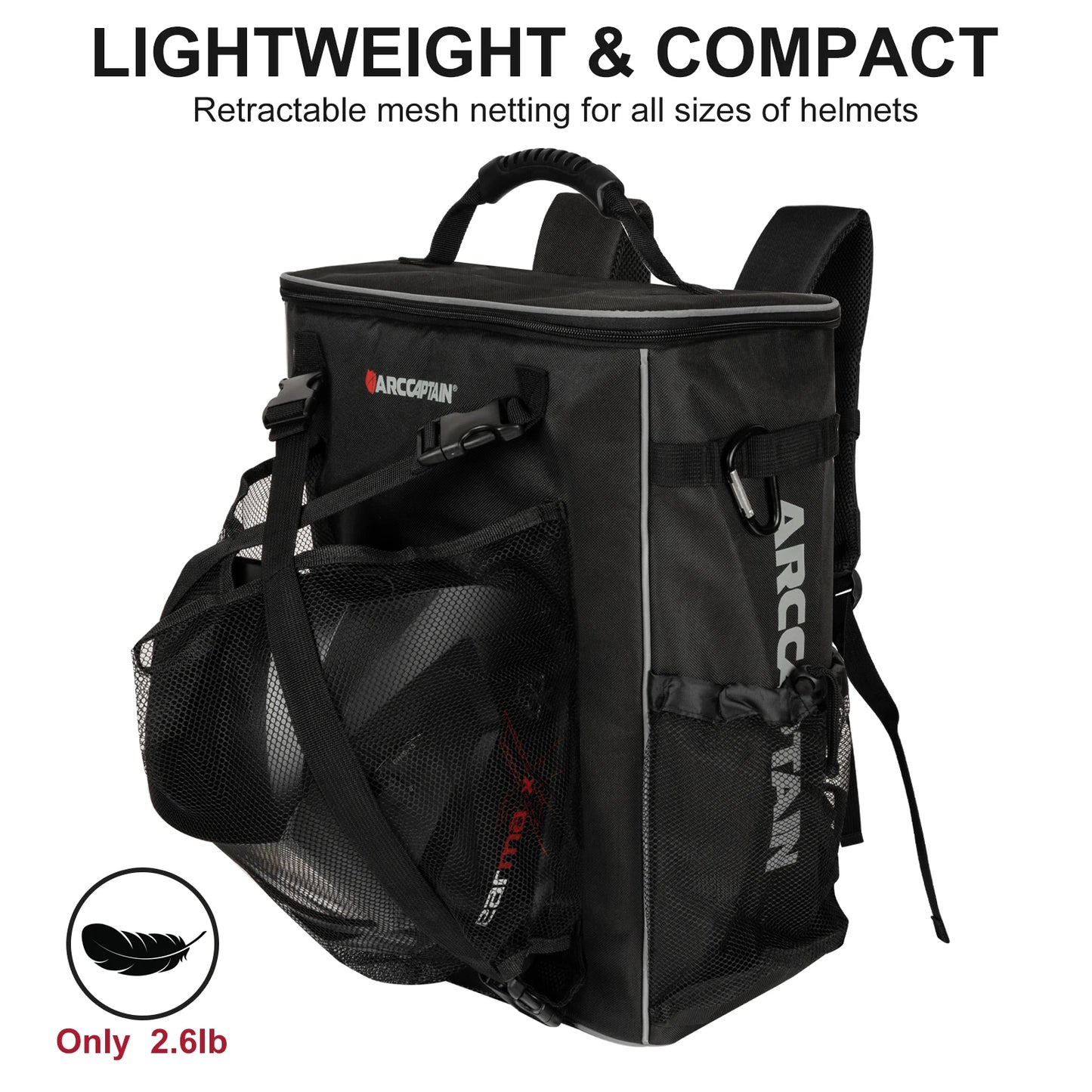 Schweißrucksack mit großer Kapazität, ultraleichter taktischer Schweißhelm/Werkzeugtasche